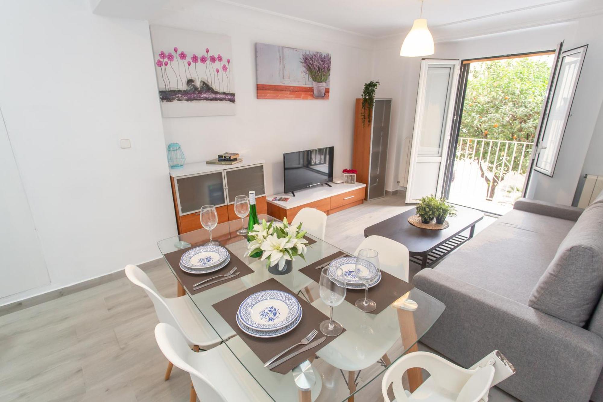 Vlc - Tranquilo Apartamento En Plaza Cisneros Valencia Exteriör bild